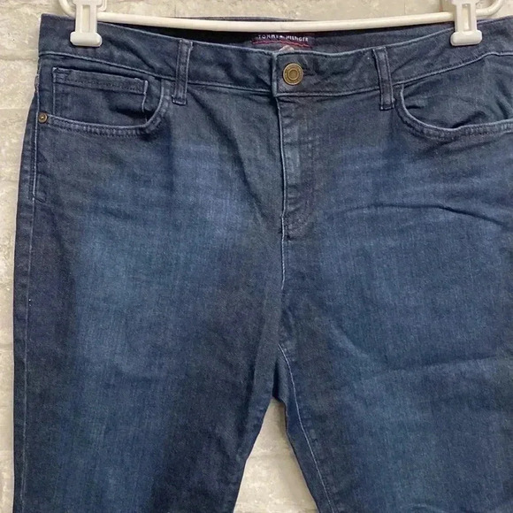 Woman’s Tommy Hilfiger slim crop denim jeans ladies crop pants - Picture 3 of 10